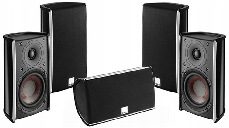 Dali Mikro Black Fázu – Kompaktný Filmový Set 5.0