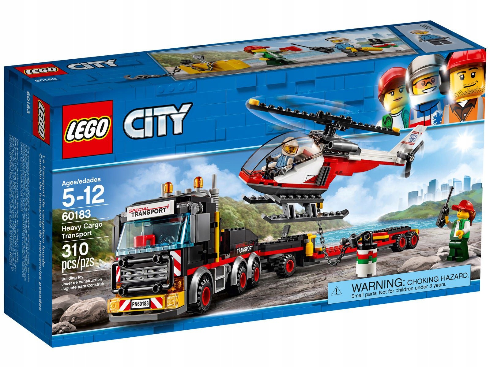 Lego City 60183 Transportér těžkých nákladů