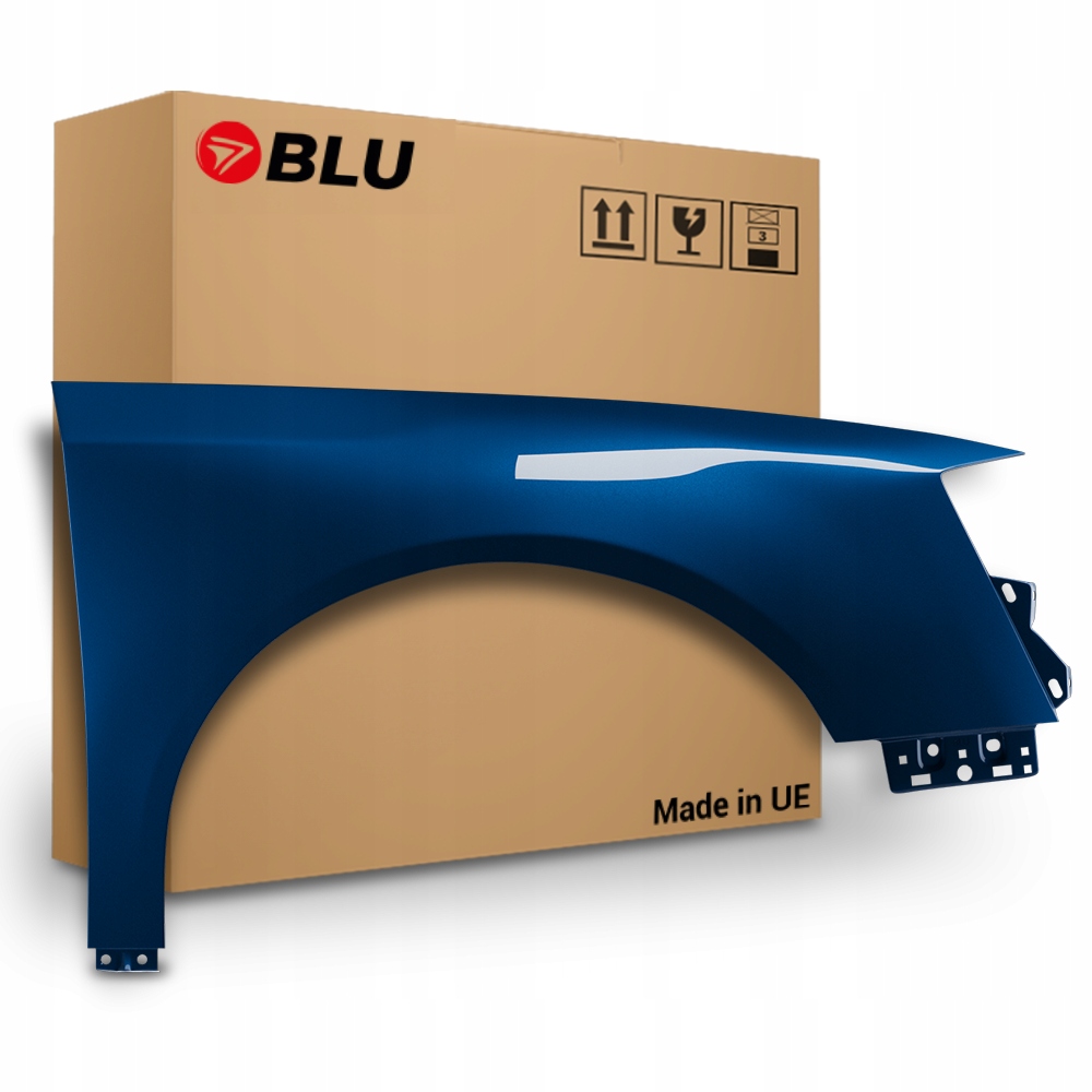 Blu Blatník Vw Passat B6 LC5C pravý modrý 05-10 přední