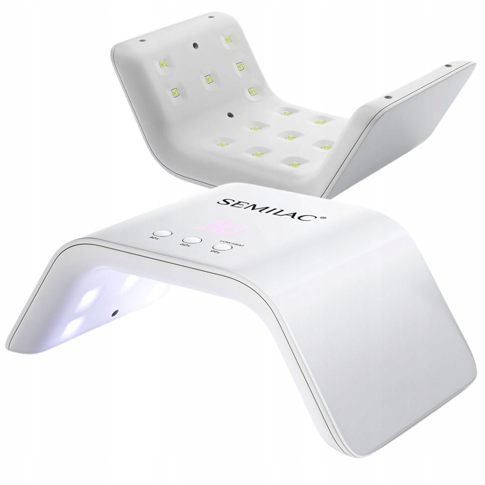 Semilac Kompaktní Uv Led lampa na hybridní gelové nehty 24W/36