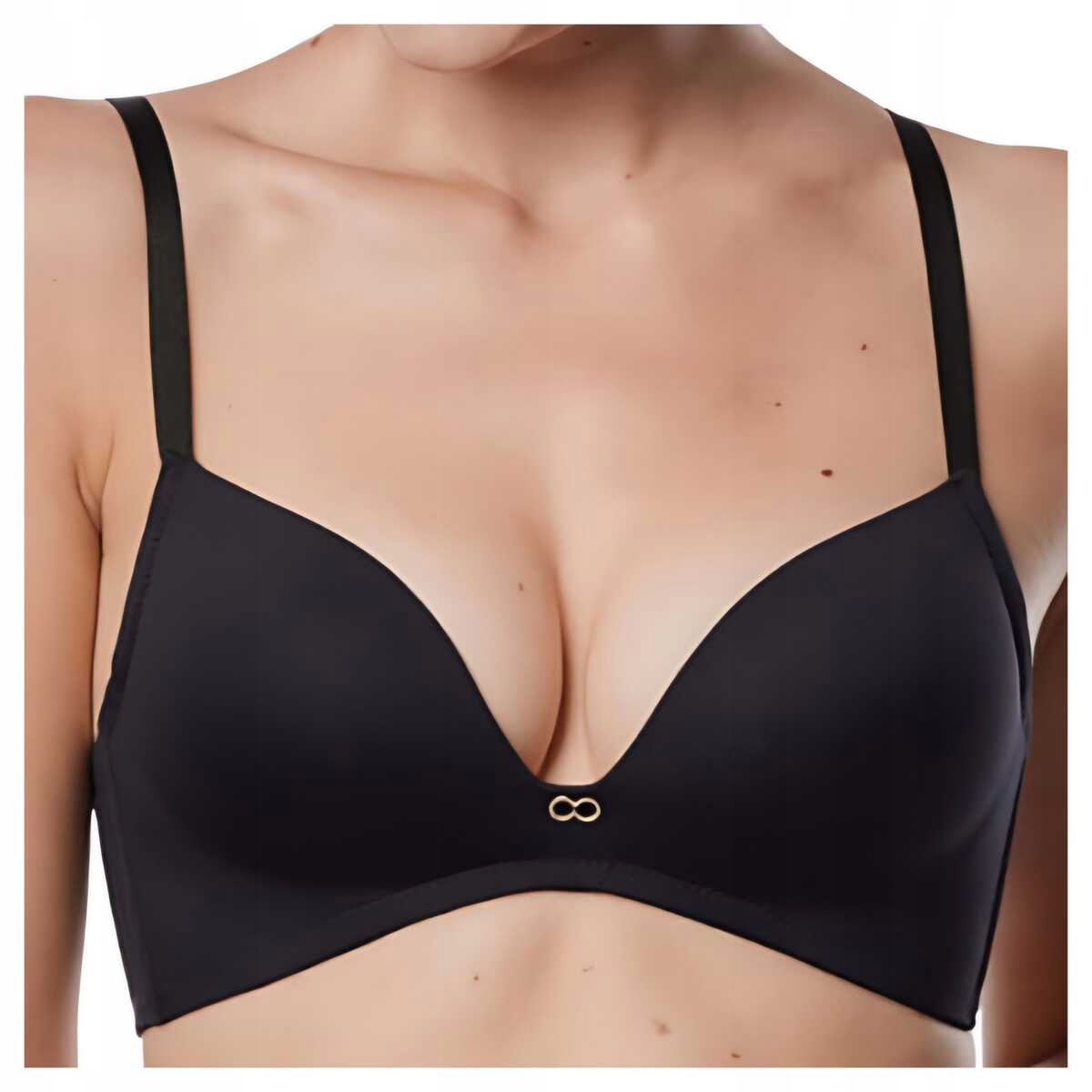 Nipplex Dvojitá push-up podprsenka Amelia černá 85C