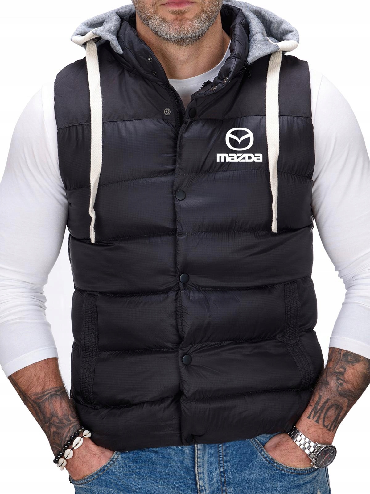 Pánská Vesta S Bunda Bez Rukávů Mazda Vest Warmer M