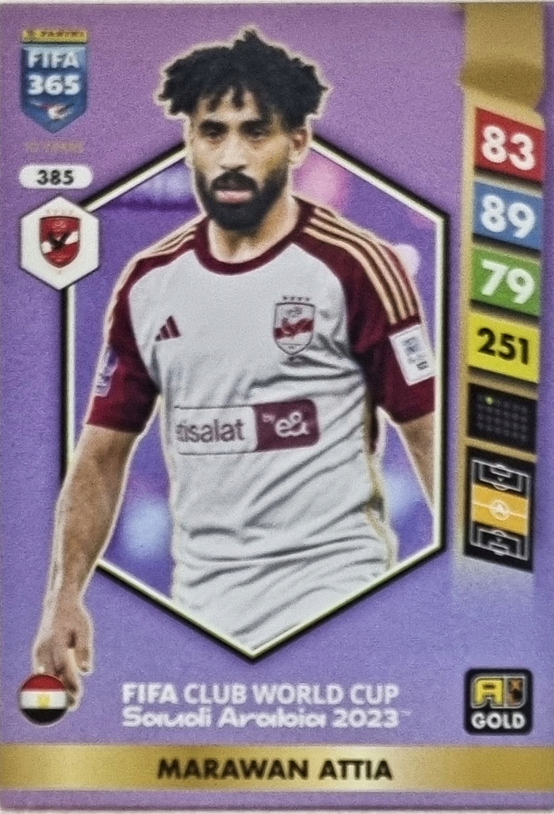 Fifa 365 2025 Gold Fifa Club World Cup 385 Marawan Attia Al-Ahly Kair