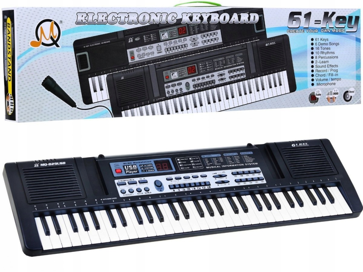 Keyboard s lekciami pre deti 5 Mikrofón Nag