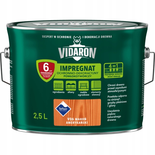 

Vidaron Impregnat V06 Mahoń Amerykański 0,7L