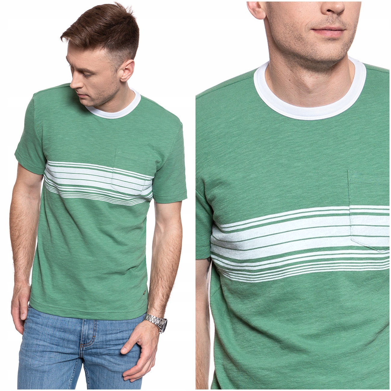 

Mustang Alex C Męska Koszulka T-shirt M