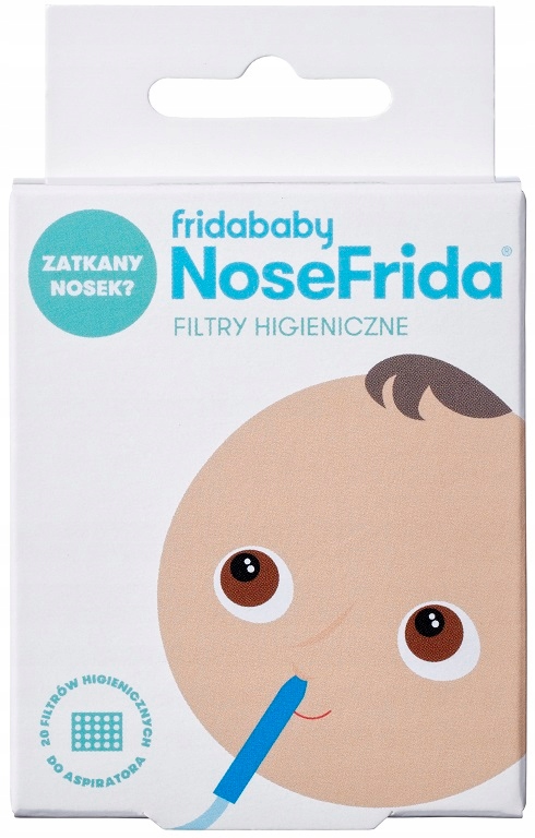 NOSEFRIDA FRIDA WYMIENNE FILTRY HIGIENICZNE DO ASPIRATORA 20sz EAN (GTIN) 7330304404185