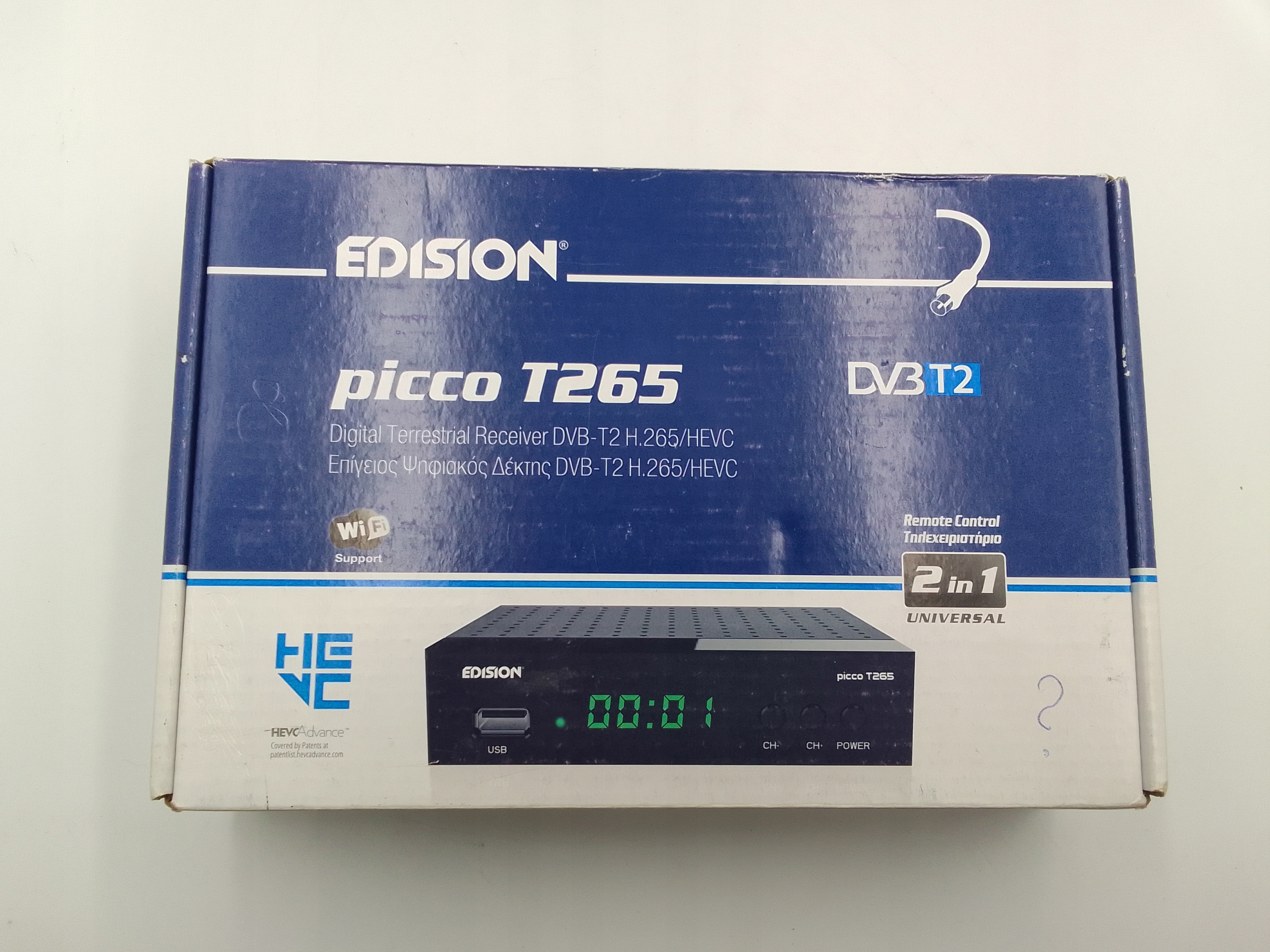 Tuner DVB-T2 Edision EDISON PICCO T265 - Sklep, Opinie, Cena w