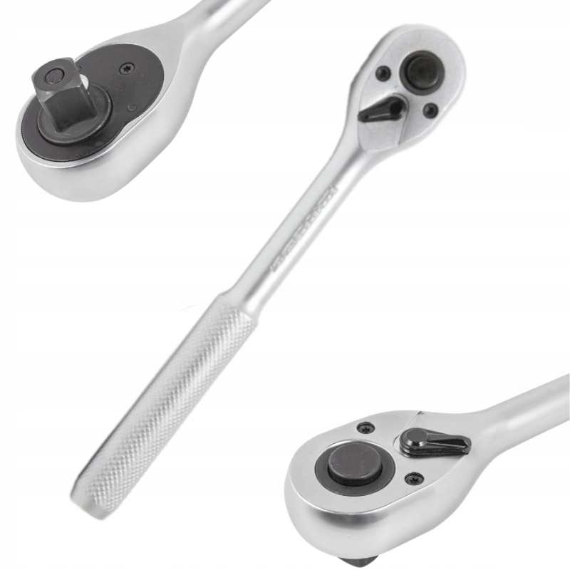 

Grzechotka prosta radełkowana 3/8" 72 zęby