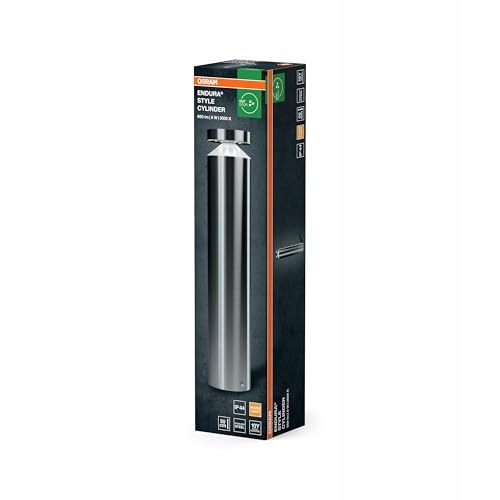 OSRAM ENDURA Cylinder Lampa Zewnętrzna Ścienna Stal IP44 50cm 6W 3000K — miniatura 2