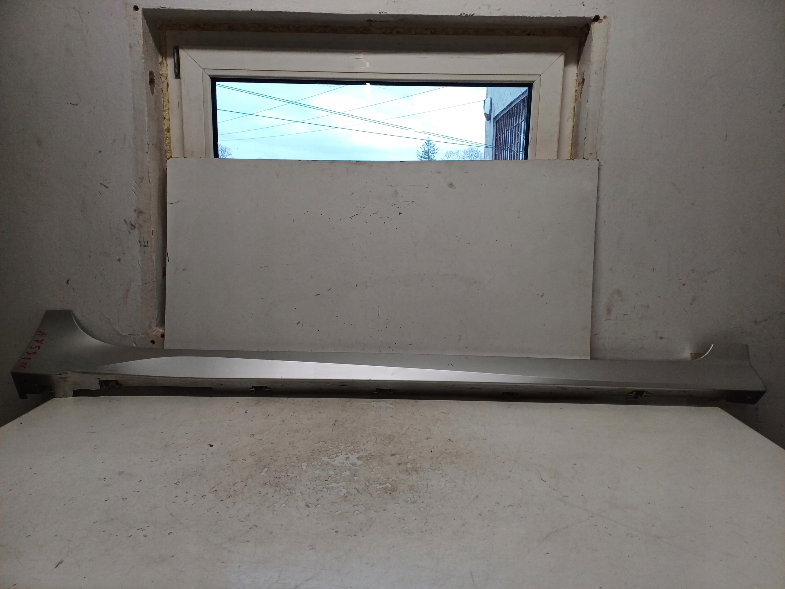 NISSAN LEAF 2 II 17- NAKŁADKA LISTWA PROGU PRÓG PRAWA PRAWY 76850-6WL2C