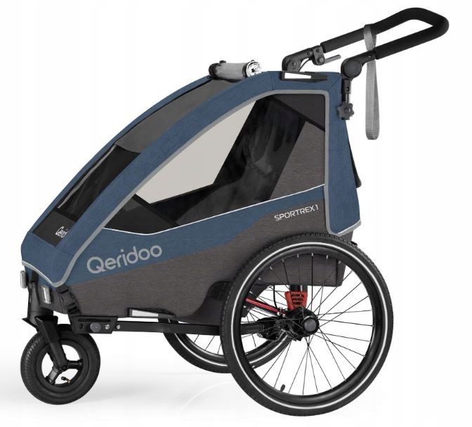 Qeridoo Vozík Sportrex 1 Jeans Blue