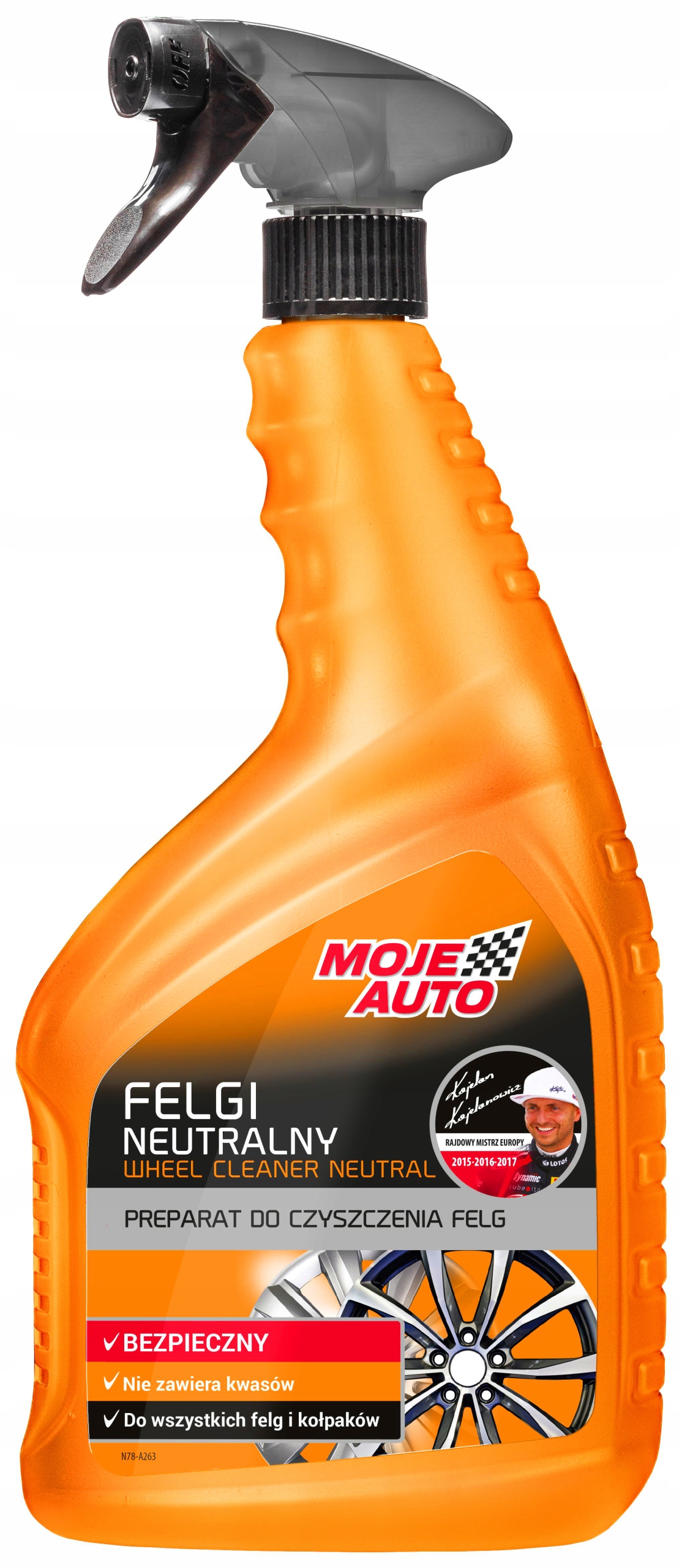 

Moje Auto Płyn Do Czyszczenia Felg Neutralny 650ml