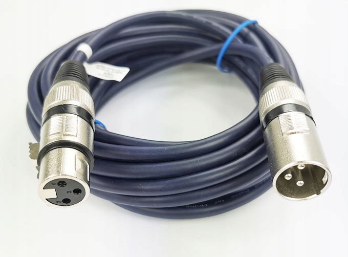 kabel przewód wt 3pin Xlr gn 3pin Xlr 7,5m