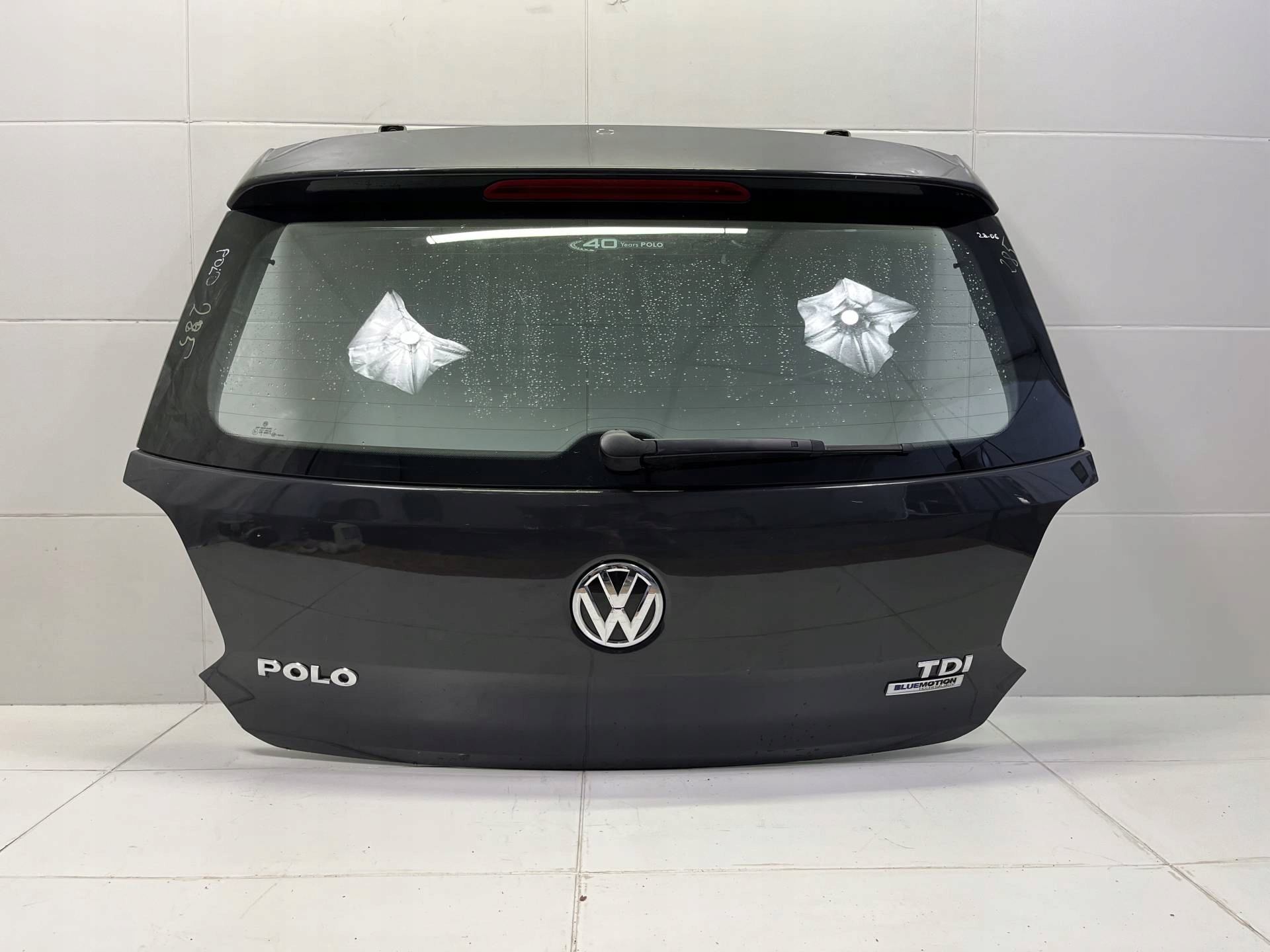 rear trunk door boot Volkswagen Polo 5 facelift 2018
