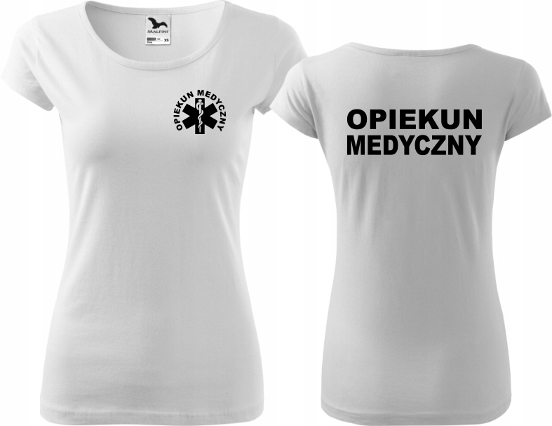 

Koszulka Pure Opiekun Medyczny Biała XXL