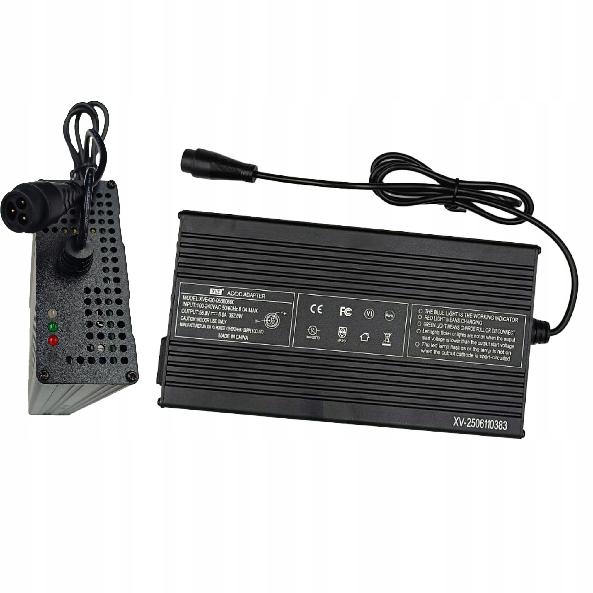 Ładowarka do hulajnogi elektryczne Techlife Q5 i Q7 Teverun 58.8V 6A szybka