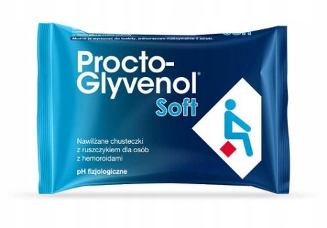 

Procto-glyvenol Soft Chusteczki nawilżane 30 sztuk