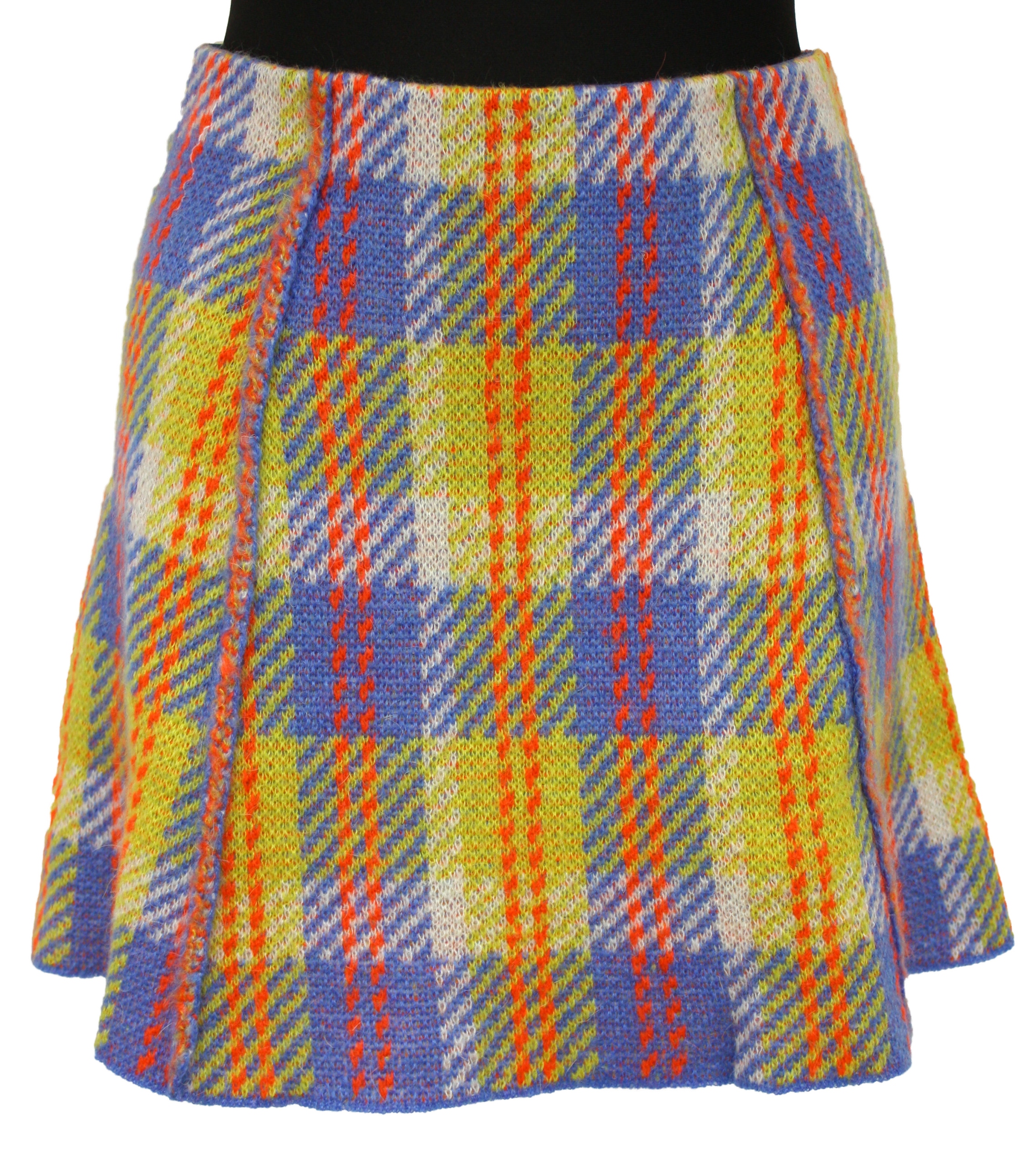 

Spódnica mini Benetton retro vintage moher S