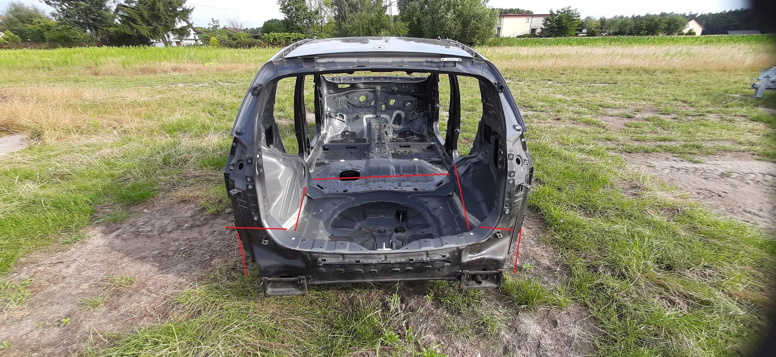 PAS TYLNY WANNA KIA SPORTAGE III