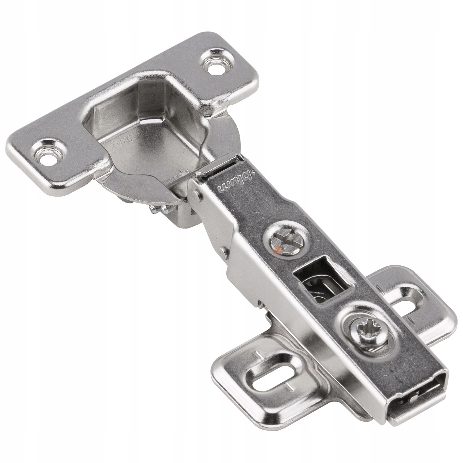 ZAWIAS STANDARD 100° 71M2550 DRZWI NAKŁADANE + PROWADNIK 173L6100 Marka Blum