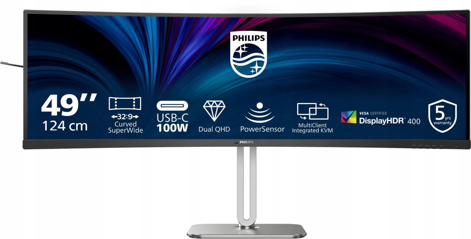 Monitor Philips 49B2U5900C/00 - 75Hz DQHD VA 48.8