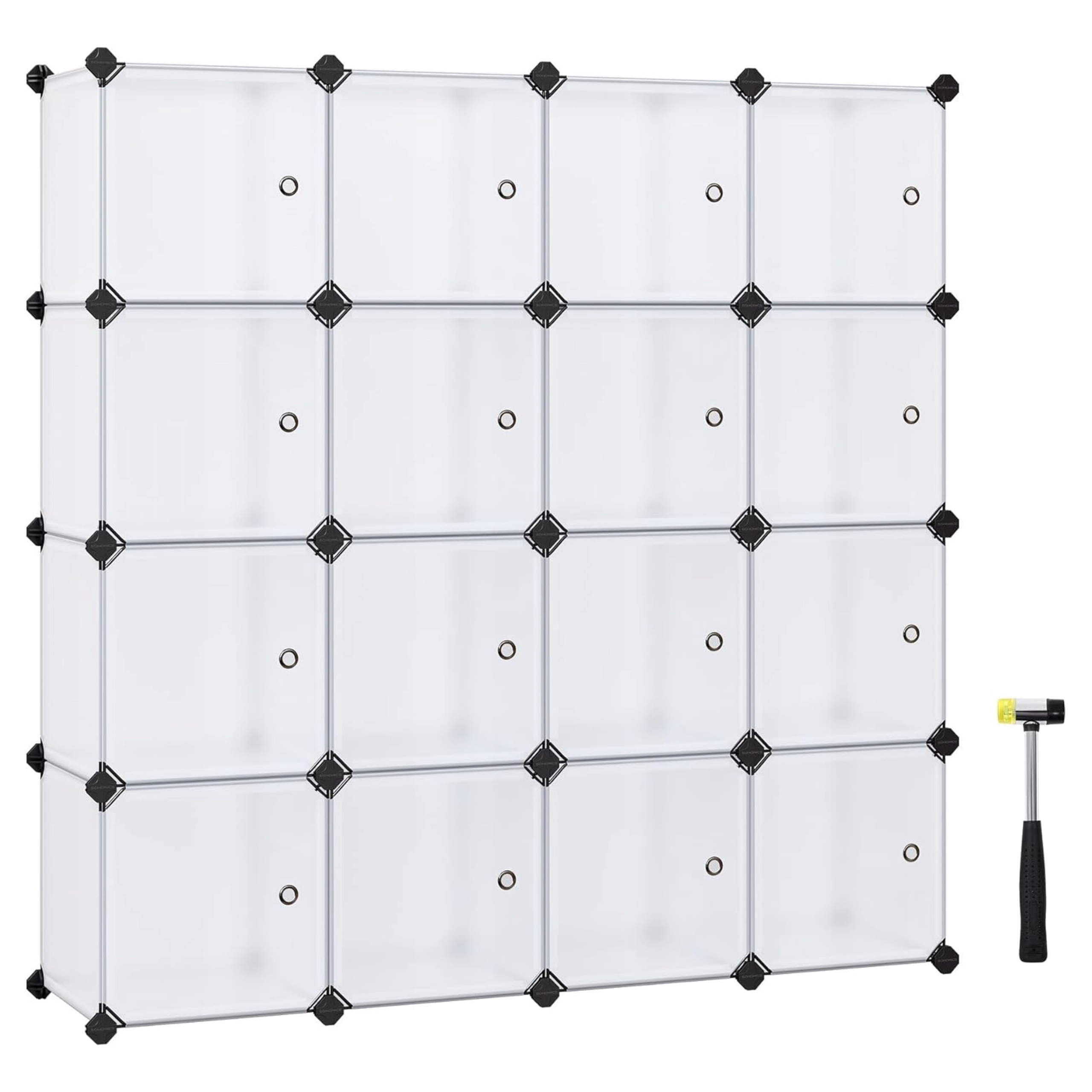 ORGANIZER NA UBRANIA SZAFA Z DRZWIAMI REGAŁ BUTY PÓŁKA POZIOMOWA