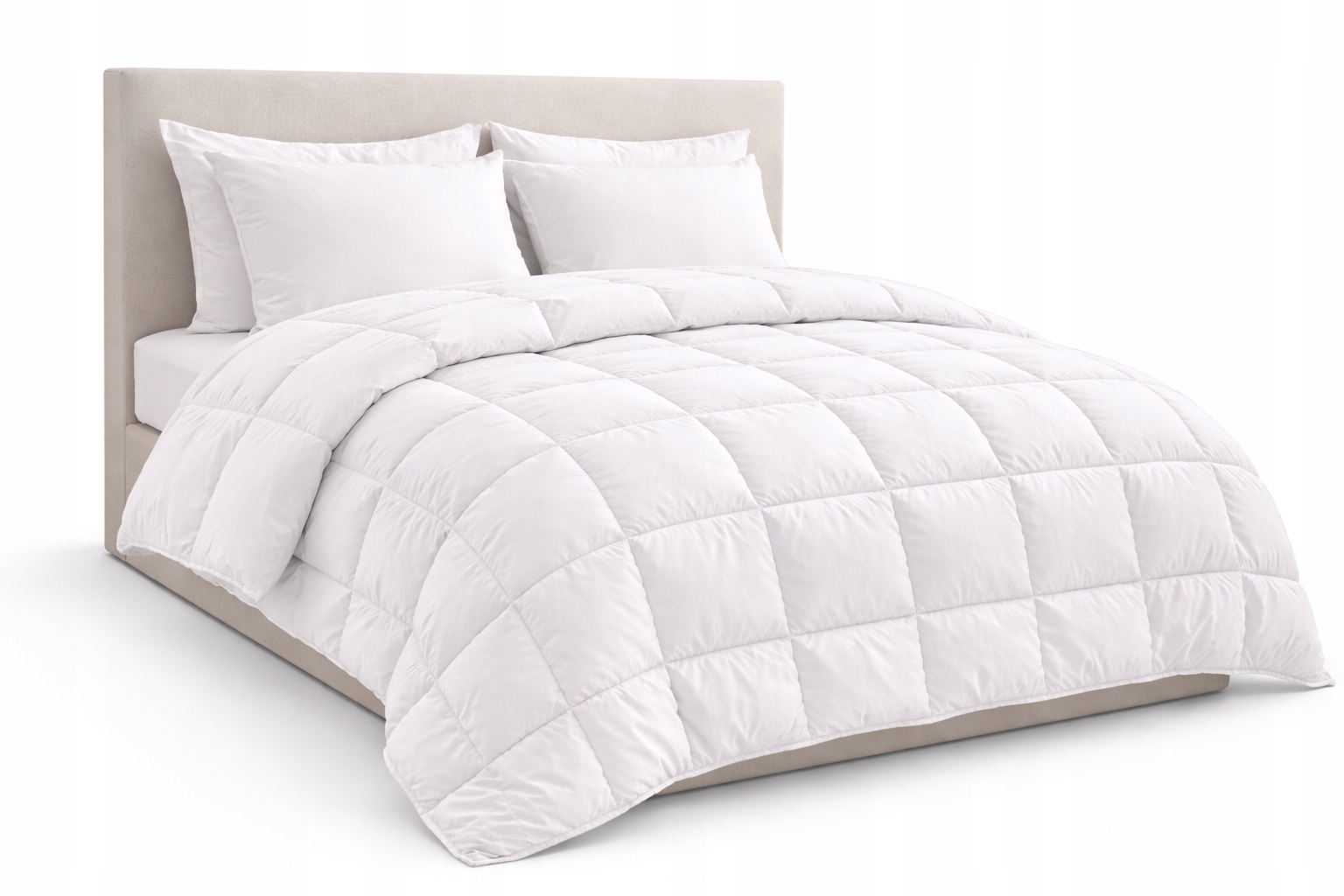 Přikrývka 220x200 cm teplá celoroční antialergická, podzim zima, polská