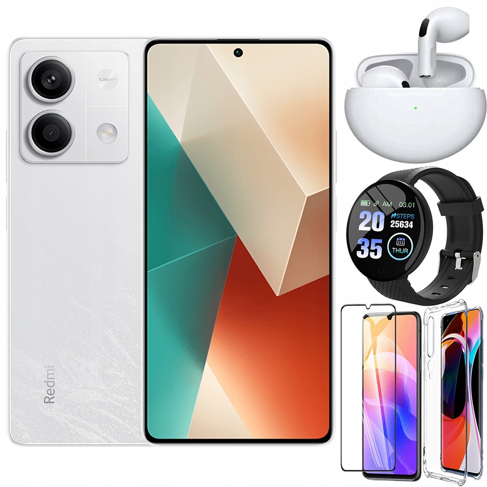 Smartfon Xiaomi Redmi Note 13 5G 8/256GB Arctic White
