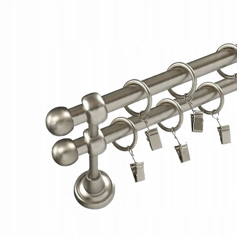 

Kompletny elegancki Karnisz 16+16 mm 160 cm