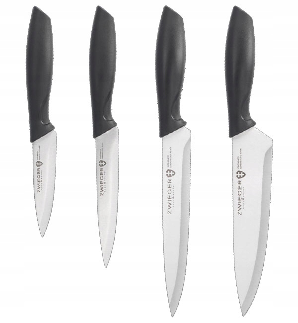 

Zwieger Gabro Zestaw 4 Noży Kuchennych Stalowe