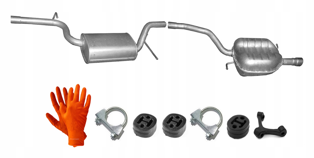 Vw Passat B6 1.6 FSi 85 kW (2005-2008) Sedan Kombi Tlumič Středový Koncový