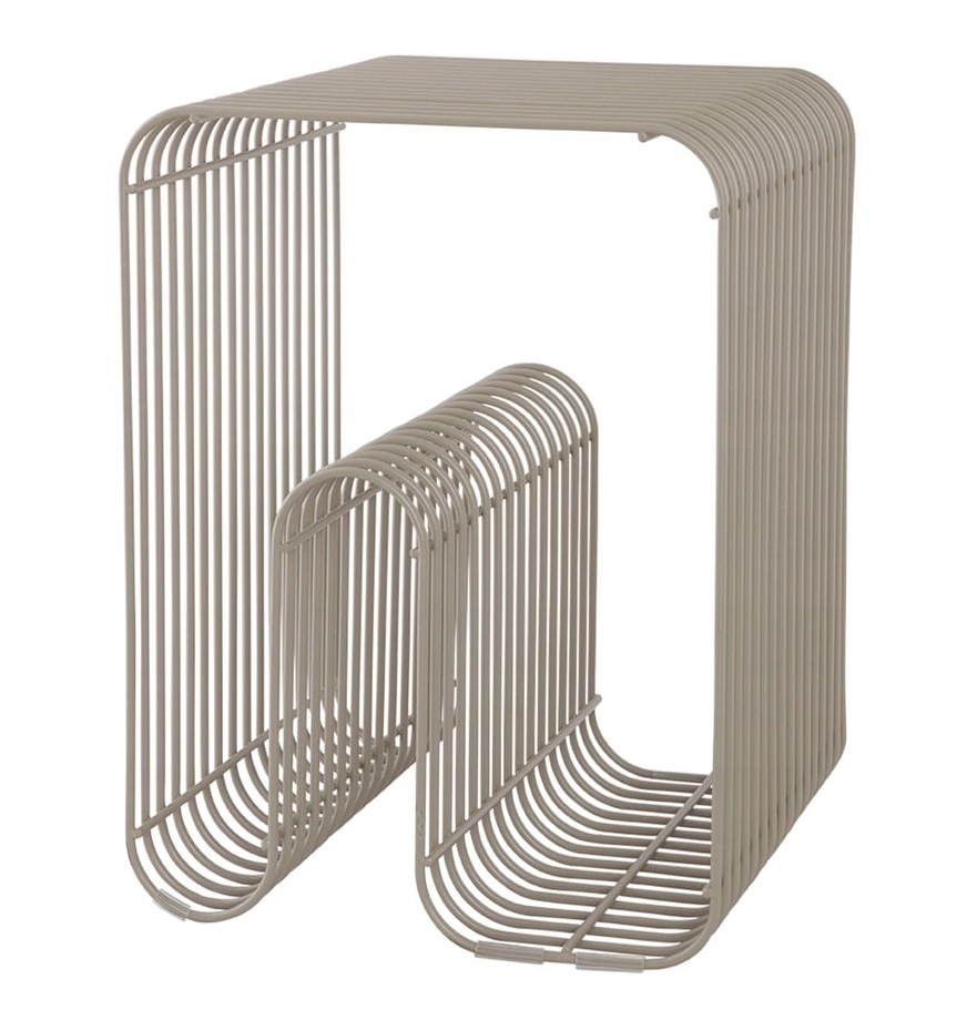 Aytm Curva Kovový Konferenčný Stolík Pomocný Taupe