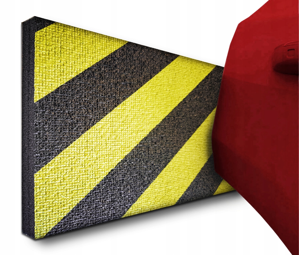 PIANKA OCHRONNA ODBOJNIK NA ŚCIANĘ DO GARAŻU GRUBA 2 SZTUKI