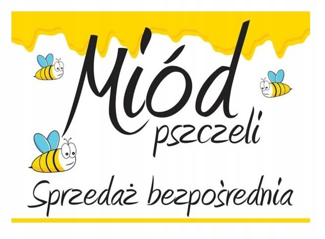 

Tablica Sprzedaż Bezpośrednia Miód 42x29,5 F238