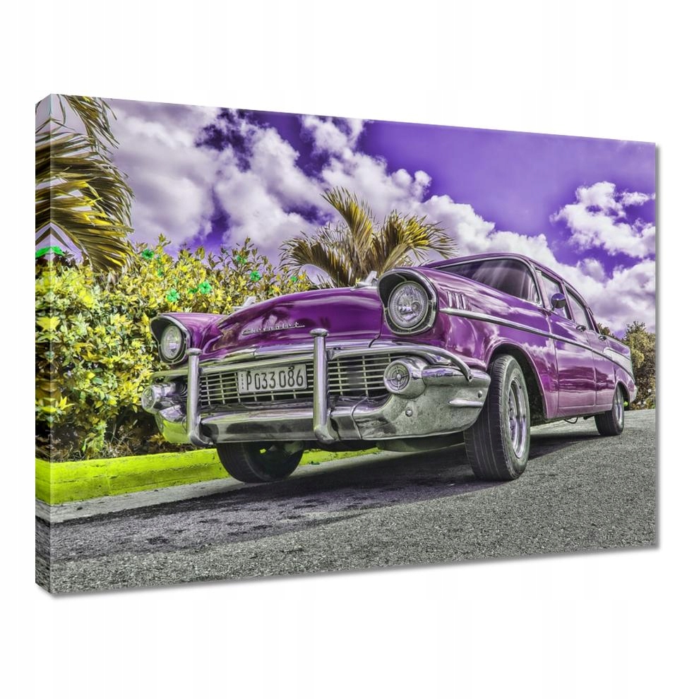 

Obrazy 40x30 Fioletowy Chevrolet