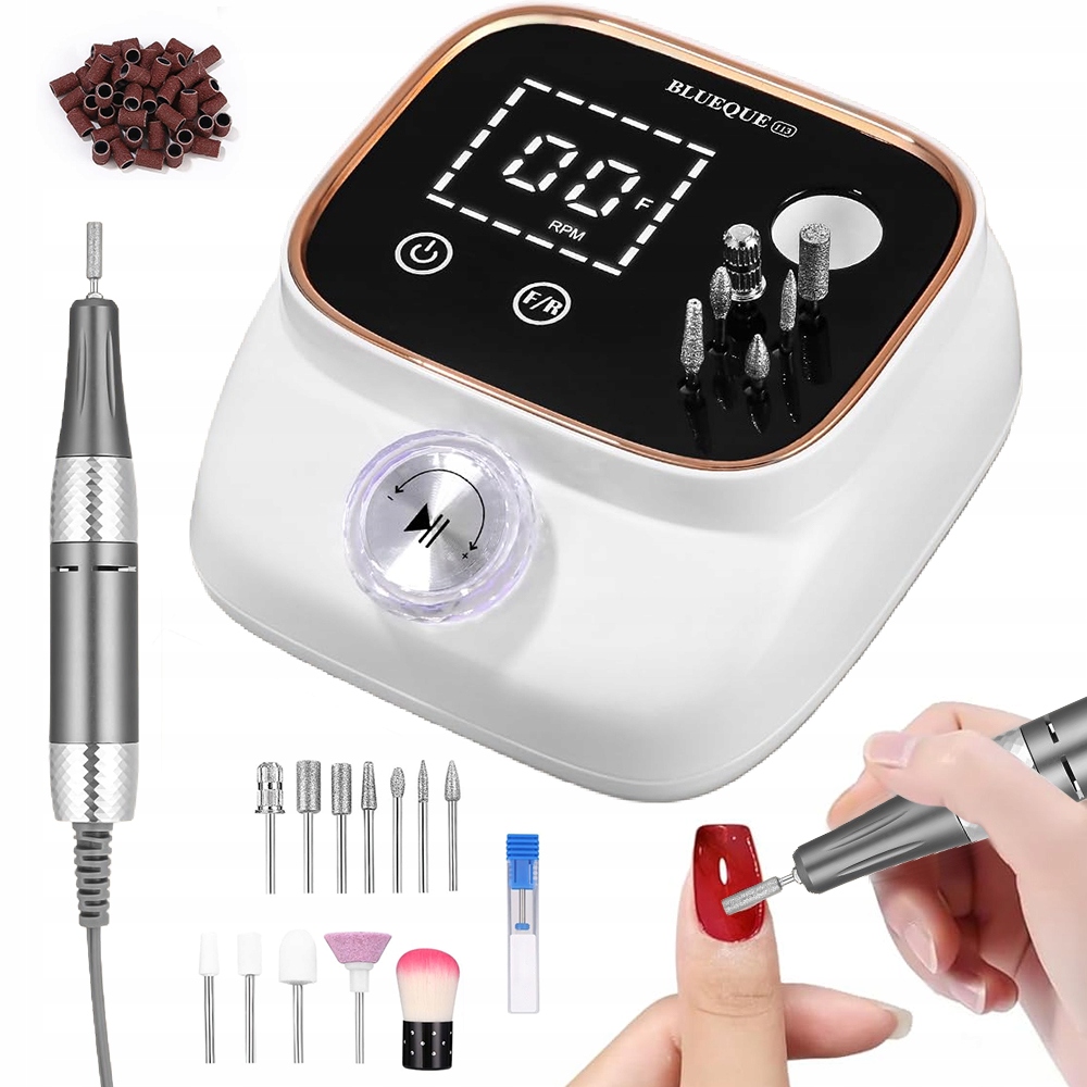 Bruska Na Nehty 50 W, Výkonný Motor 45000 Ot/min, Ticho A Vysoká Výkonnost