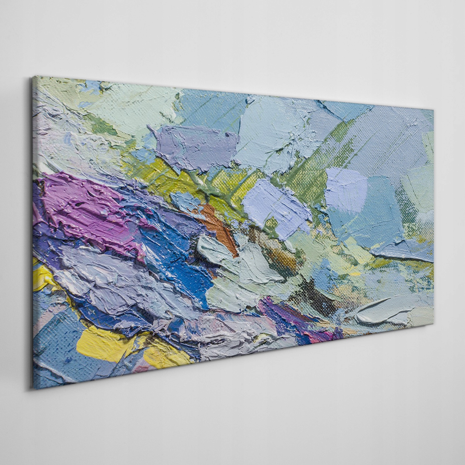 

Obraz na płótnie Tekstura farby i płótna 120x60 cm
