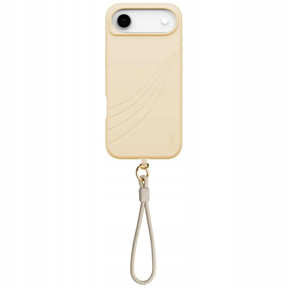 Etui Uniq Coehl Serina na iPhone Air Magnetic Charging beżowe Uniq