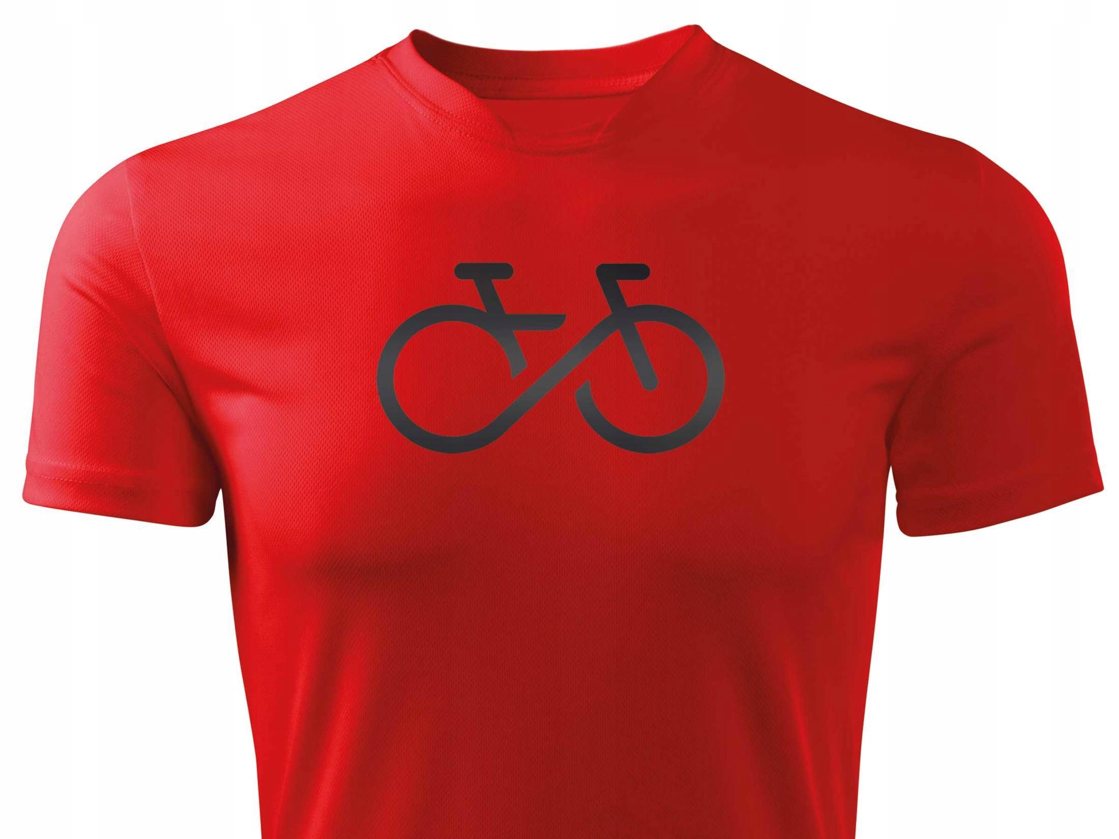 

Termoaktywna koszulka z nadrukiem Rower Forever