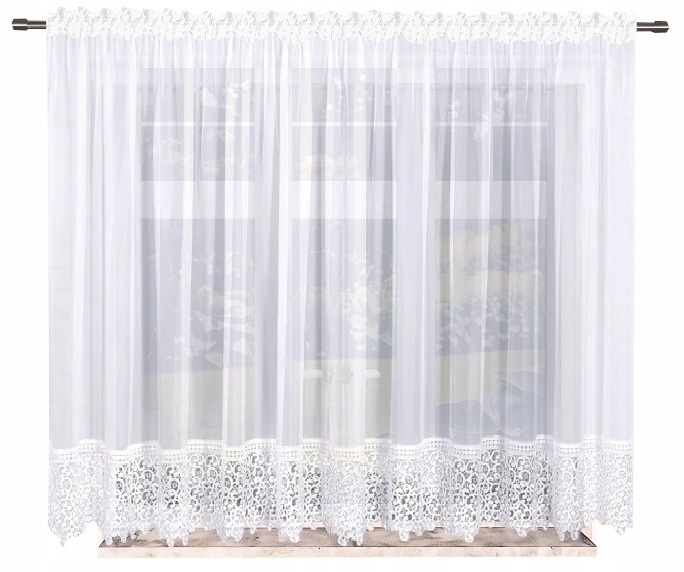 

Firana gotowa Firany 140x400 cm Firanki z gipiura