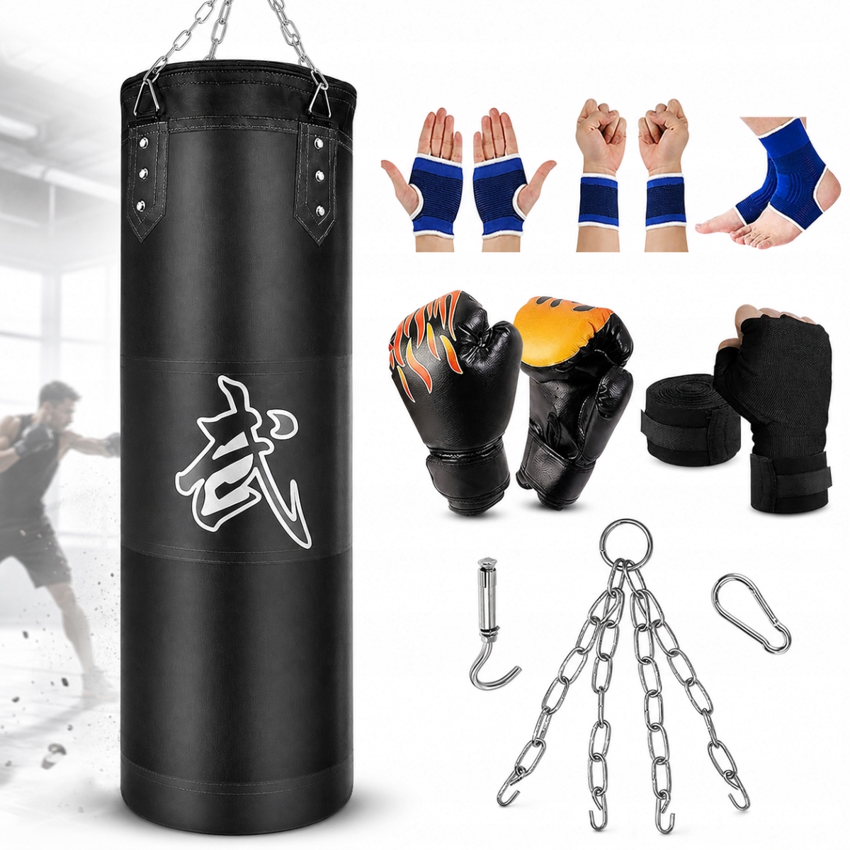 Treingový Vak Rukavice Boxovací Set Pro Dítě Jako Dárek