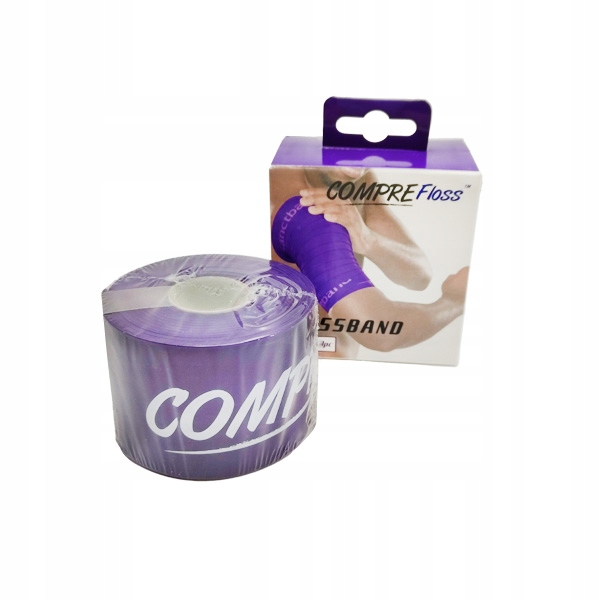 

Guma Floss Band Kompresyjna Flossband 5cm x 2m