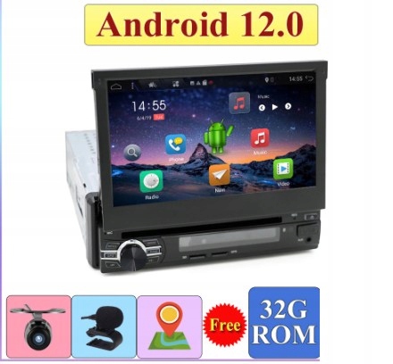Uniwersalne radio 7' 1DIN ANDROID 2/32 GPS WiFi PL