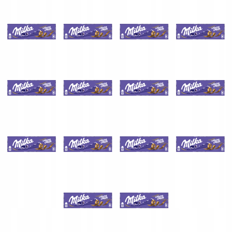 Milka Alpine Milk 250 g X14