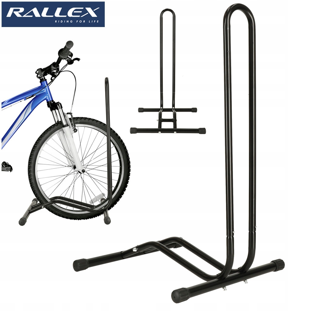 Stojak rowerowy Rallex na rower pojedynczy metalowy czarny