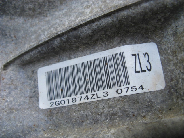 Getriebe SUZUKI SX4 LIFT 1.6 16V ZL3