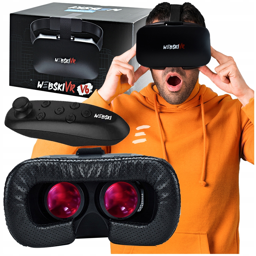 Okulary Gogle Vr Do Wszystkich Telefonów Do 7 cali