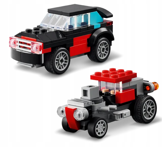 LEGO 31146 CREATOR 3W1 CIĘŻARÓWKA Z PLATFORMĄ I HELIKOPTEREM Marka LEGO