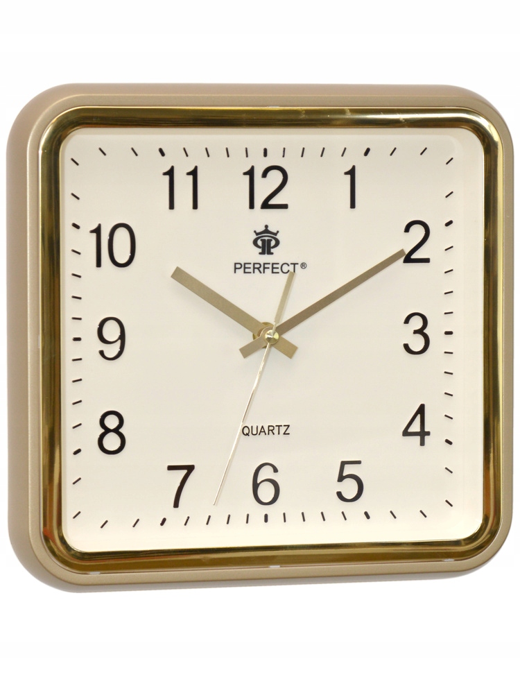 

Zegar ścienny Perfect PW159-1700-2-GOLD 28x28 cm